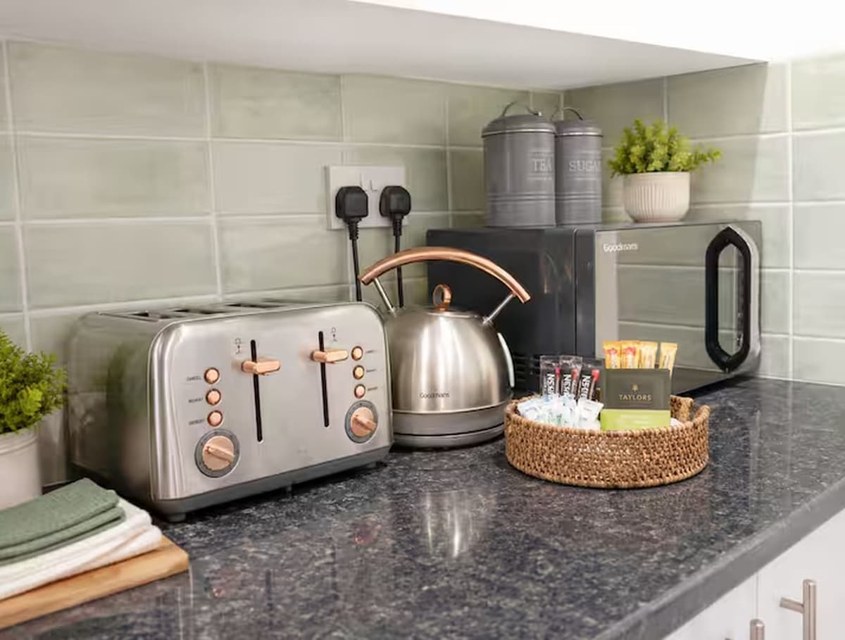 Tea and coffee station